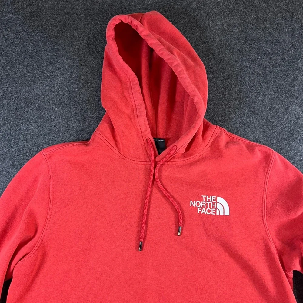 The North Face Mens Red Box‎ Logo Never Stop Exploring Pullover Hoodie Size M